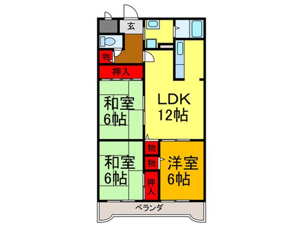 メゾン光陽の物件間取画像